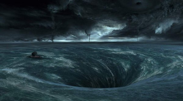 Океанский Атлант подводная статуя