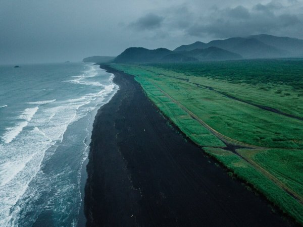 Халактырский пляж Камчатка