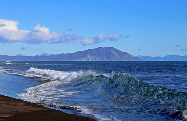 Тихий океан на карте мира