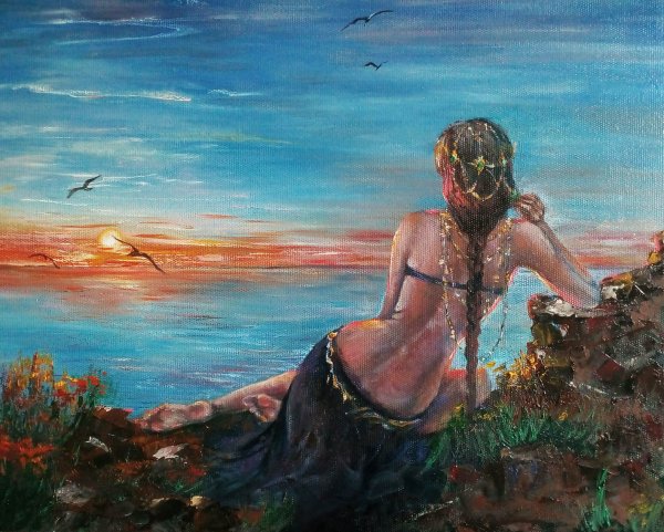 Лариса Косач море живопись