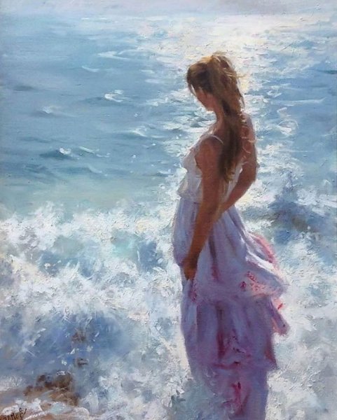 Картины Висенте Ромеро Редондо море