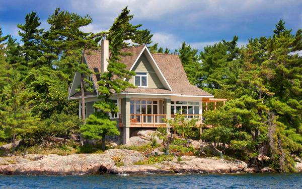 Вуд Сара домик на побережье