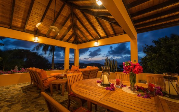 Терраса с видом на природу