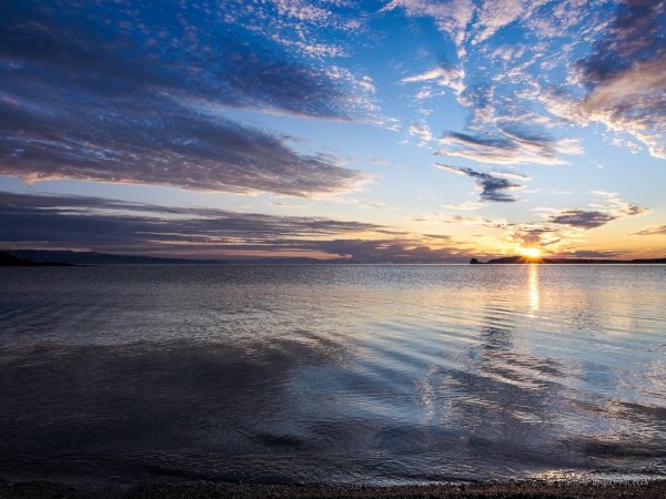Байкальские рассвет Ольхон
