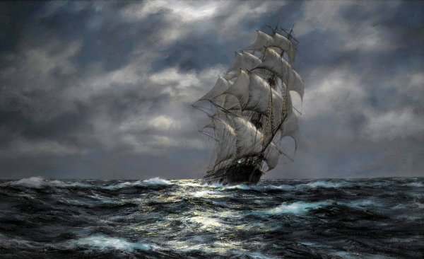 Море клипер шторм