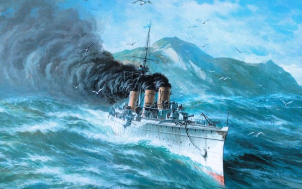 Крейсер Новик Цусима