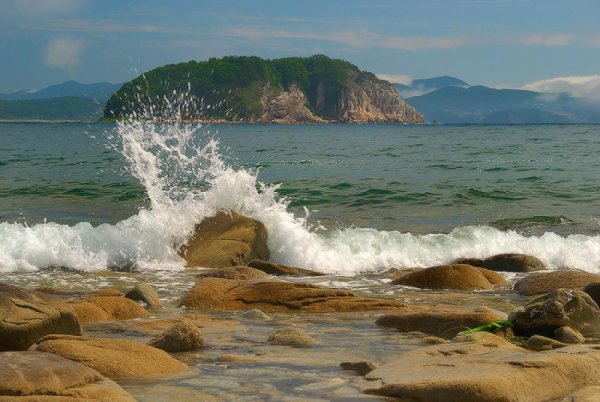 Бухта Преображения Приморский край японское море