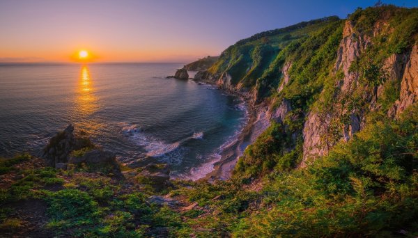 Море в Находке Приморского края