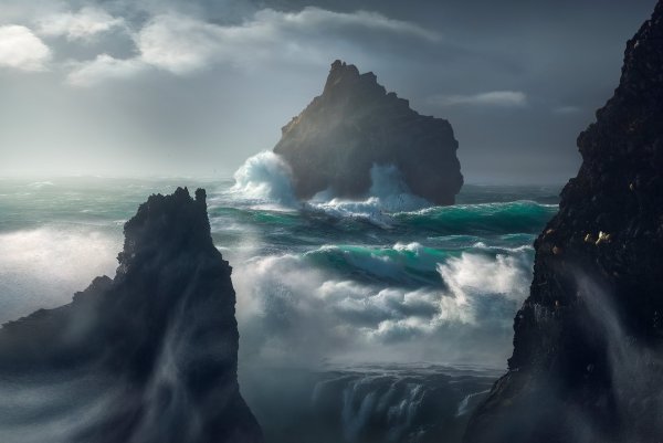 Пейзаж море