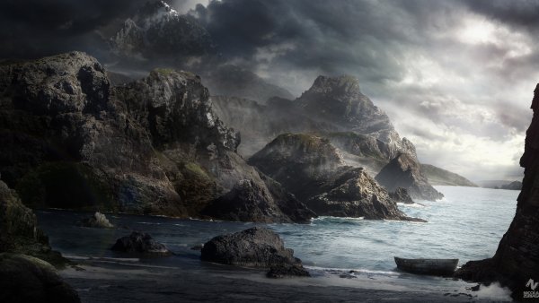 Шантарские острова камни скалы