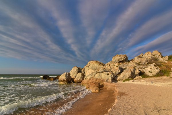 Генеральские пляжи Азовское море