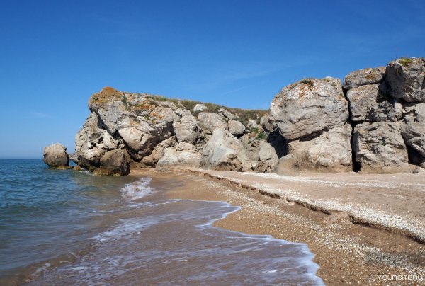 Мыс Зюк на Азовском море