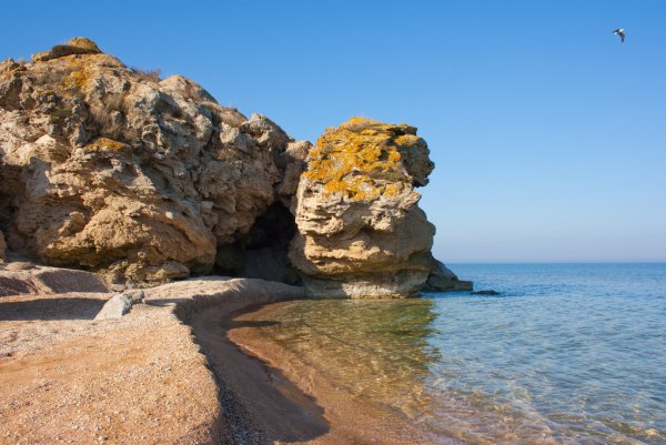 Крым Азовское море Генеральские пляжи