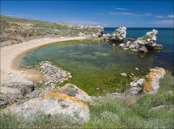 Казантипский заповедник в Крыму
