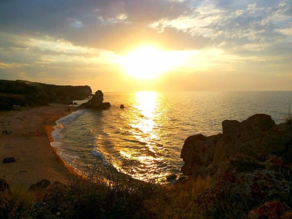 Береговой Азовское море