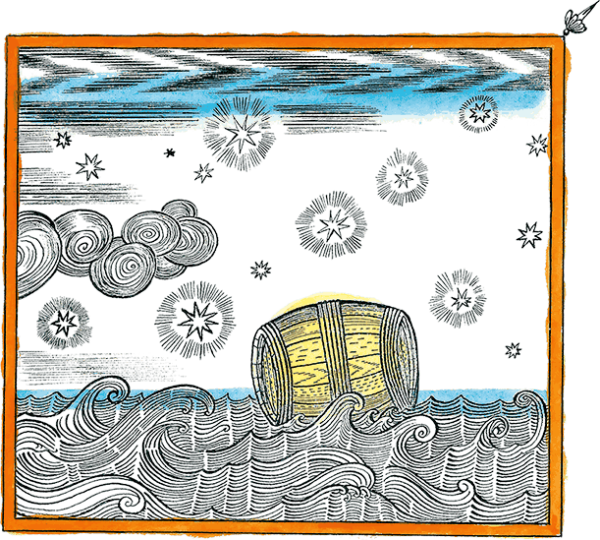 Бочка в море сказка о царе Султане