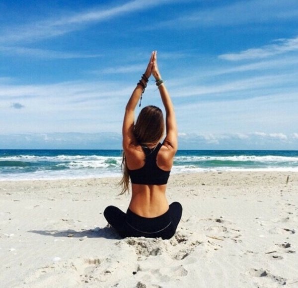 Гимнастика на пляже