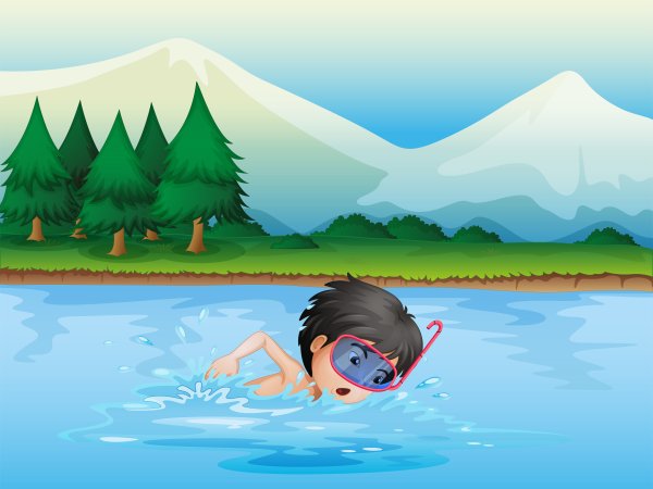 Мультик про мальчика который купается