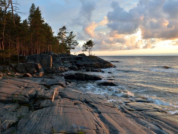 Архангельск берег белого моря
