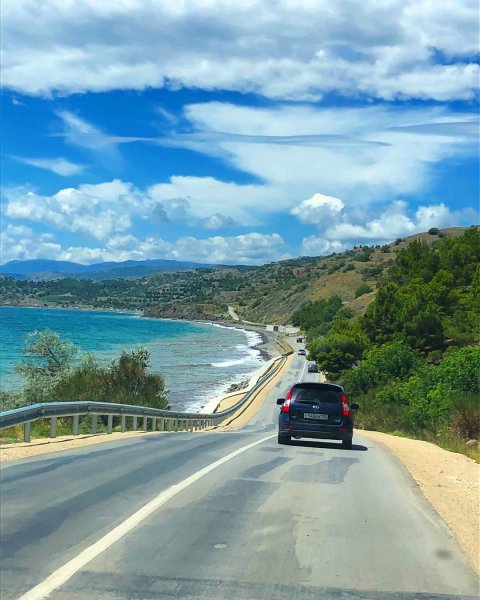 Дорога Алушта Судак