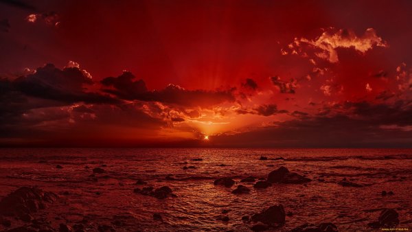 Рубиновый закат