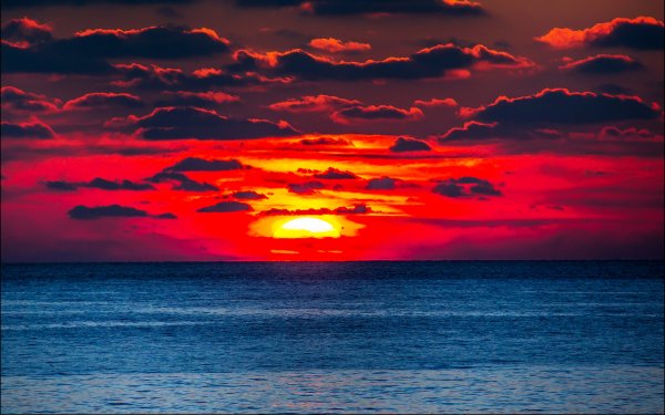 Красивый закат