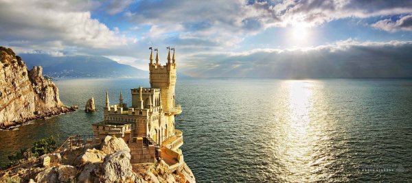 Ялта «Ласточкино гнездо» панорама