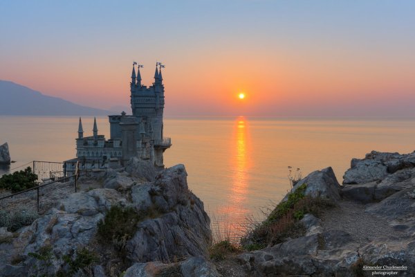Крым закат Ласточкино гнездо