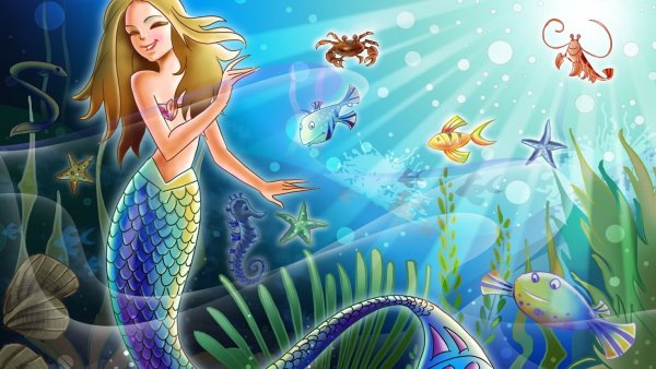 Сказочный подводный мир