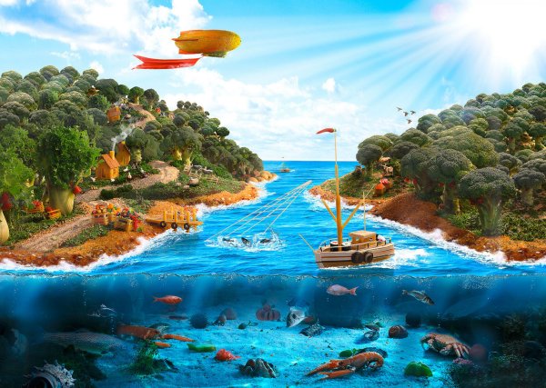 Подводный мир для детей