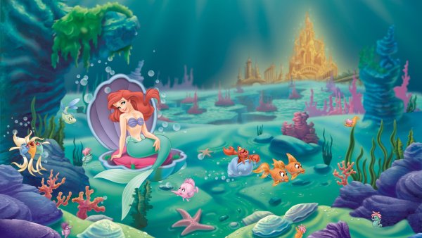 Подводные обитатели для детей