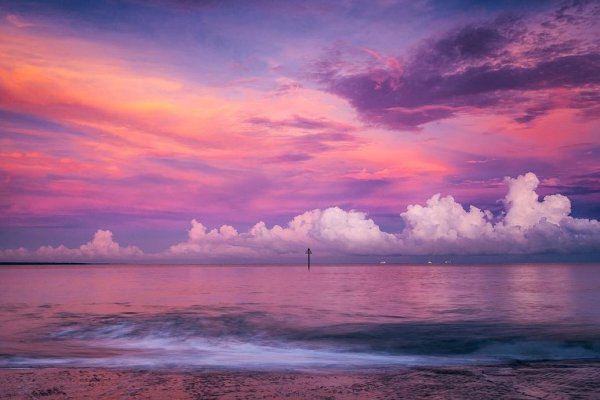 Розовое небо