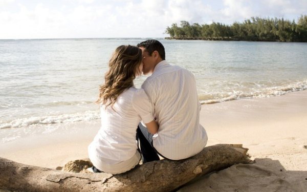 Счастливые влюбленные