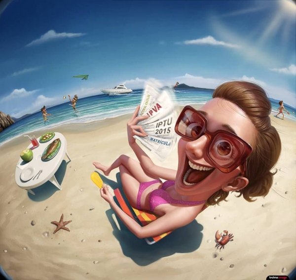Tiago Hoisel иллюстрации
