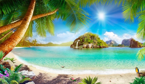 Красивые панорамы моря