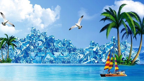 Красивые морские пейзажи