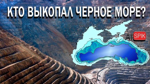 Выкопали черное море