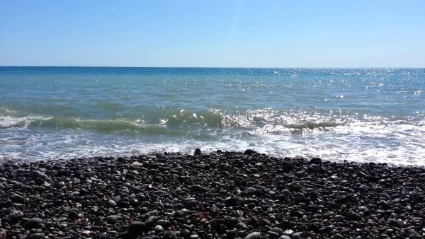 Черное море зимой Сочи