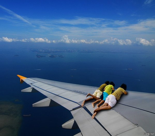 Путешествие на самолете