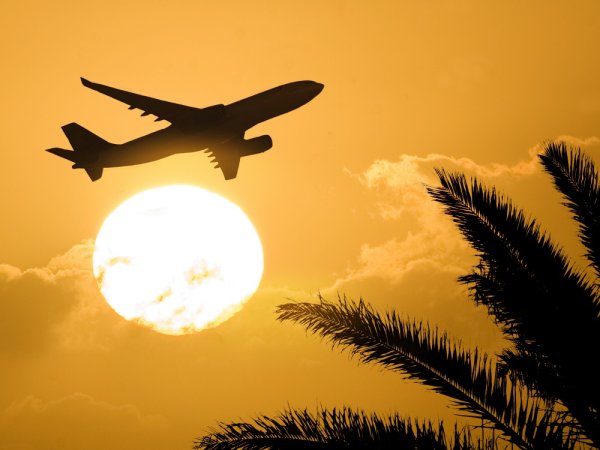 Отпуск самолет