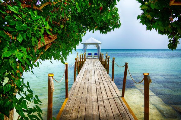 Мостик причал Пирс