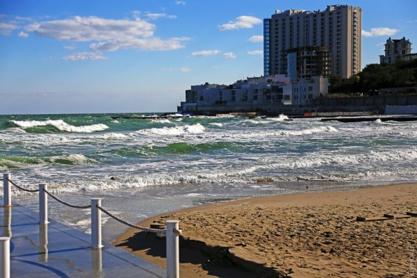 Побережье Одессы с моря