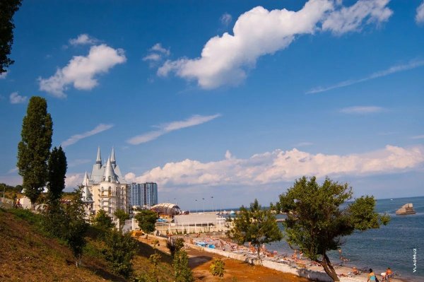 Набережная Приморского бульвара Севастополь