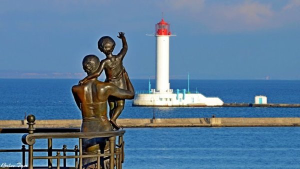 Море Одесса Маяк