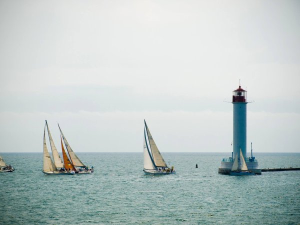 Побережье Одессы с моря