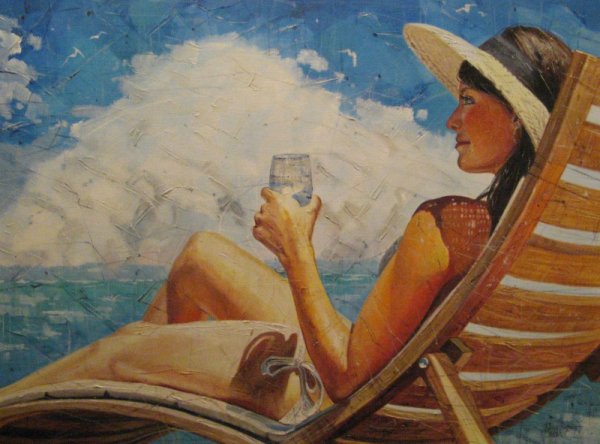 Лежак для пляжа