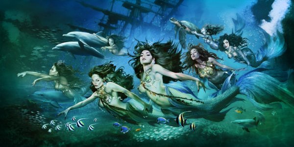 Превращение в русалку