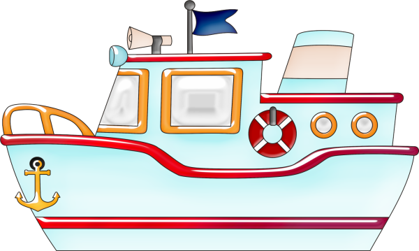 Контейнеровоз плывет