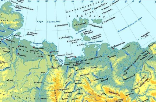 Границы Карского моря