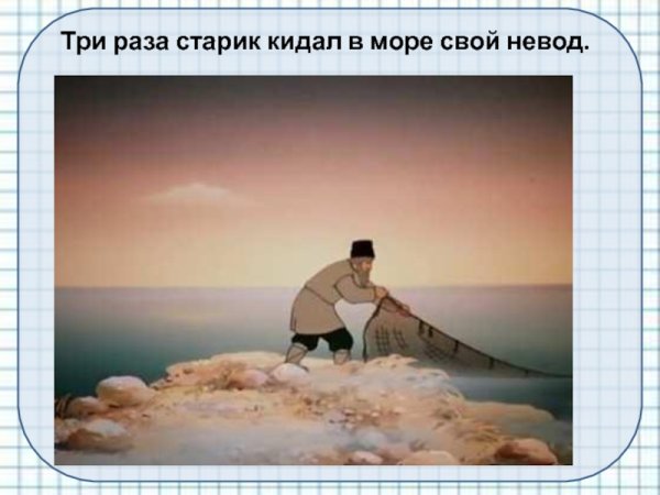 Кастинговая сеть на море